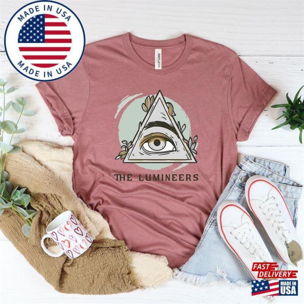 Retro The Lumineers Eye N Vine Shirt Unisex